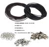 Bricolaje cuero genuino Amazon AliExpress 5 m piel de vaca embalaje Negro Café profundo café medio piel de vaca original