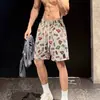 Marca de Tendencia Japonesa Estampado de Letras Shorts de Playa de Verano para Hombre Diseño Travieso Genial Sentido de Diseño Pantalones de Cinco Puntos Casuales Deportivos Pantalones de Longitud Media