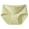Calcinha de jacquard com padrão de diamante de luxo de cintura média, refrescante e respirável, alta elasticidade, amigável à pele, anti-aperto, adequada para o trajeto diário, lingerie feminina 8595