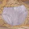Nueva Ropa Interior Seamless de Ácido Láctico Superior C con Grafeno de Encaje de Cintura Media Braguitas con Lazo para Niñas