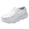 Zapatos de enfermera primavera y otoño Amazon generación estación independiente zapatos de mujer zapatos mecedores zapatos deportivos blancos de boca poco profunda a mayoreo