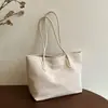 Bolso tote minimalista estilo coreano para mujer, nueva colección otoño 2026, bolso de hombro de gran capacidad, bolso de axila versátil y elegante