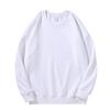 Sudadera de Algodón con Bucles Grandes de 380g, Hombro Caído y Cuello Redondo, Ropa Interior de Invierno, Unisex, Manga Larga, Corteholgado, Sin Capucha