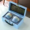 Juego de Té Calado con Gradiente Caja de Regalo Completa para Exteriores Juego Cerámico Souvenir Caja de Regalo para Negocios Regalo de Alta Gama
