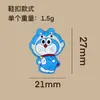 Venta Caliente Serie Doraemon Charms para Zapatos Crocs Accesorios para Zapatos Adornos Hebillas Decorativas DIY