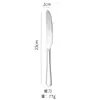 Cuchillo y Tenedor Cuchara Cubiertos de Acero Inoxidable 1010 Cuchillo y Tenedor Cuchara para Filete Estilo Occidental Cubiertos de Acero Inoxidable Cuchillo y Tenedor Cuchara Tenedor de Fruta