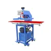 Máquina Hidráulica Semi-Automática de Doble Estación para Transferencia de Calor 40*60 Ropa Camiseta Pedrería Estampado Patrón Transferencia de Calor Máquina de Prensa de Calor