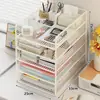 Organizador de arquivos sob a mesa, estante de chão multi-nível com rodas, armário de arquivo móvel para documentos e arquivos