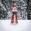Regalo de Navidad Nuevo Transfronterizo Adornos Decorativos de Muñeco Rudolph Enano Anciano de Barba Blanca Artesanías de Resina