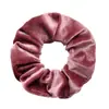 Venta directa de fábrica otoño e invierno nuevo venta caliente transfronteriza terciopelo coreano terciopelo de diamante anillo para el pelo de intestino grueso grande anillo de intestino grueso grande rosa