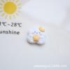 Nuvem Sol Estrela Desenho Animado Resina Jóias Acessórios DIY Diversão Infantil Creme Cola Celular Caixa De Armazenamento Patch