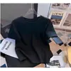 Camiseta blanca de manga corta de algodón puro de peso pesado para hombre y mujer, nuevo estilo de verano 2026, holgada, gruesa, no transparente, color liso, manga larga, camiseta de alta calidad