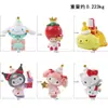 Celebridade da Internet Kt Cat My Melody Figuras Decorativas para Bolo de Aniversário de Meninas Desenho Animado Kuromi Kitty Decorações de Confeitaria