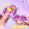 Goma de Borrar Caja de Amor Luminosa Goma de Borrar Bento de Aspecto Elevado Linda Goma de Borrar Mini de PVC Súper Suave Limpia y Sin Rastro