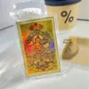 Ouro Puro 999 Oito Santos Protetores Thangka Colorido Adesivos para Celular Doze Animais do Zodíaco Buda Protetor Adesivos Dourados Atacado
