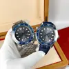 Reloj de Acero de Precisión para Hombre Oujia Clásico Seamaster 300m Completamente Automático de Acero de Precisión Mecánico Luminoso Anillo de Cerámica Reloj de Negocios para Hombre