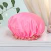 Touca de Banho Impermeável de Camada Dupla para Mulheres, Touca de Banho Cor Sólida, Touca de Cozinha, Touca Anti-Fumaça de Óleo, Proteção Durável para Cabelo, Absorvente de Água