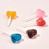 Deai piruleta de amor tridimensional torcida pegamento en crema bolsa de material DIY para funda de teléfono accesorios para el cabello hechos a mano