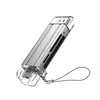 Leitor de cartão TF multifuncional USB 3.0 tipo-C de metal feito sob medida para laptops e telefones celulares, leitor de cartão SD