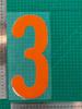 Cuerpo de Caballo Nuevo Adulto B Bienes Naranja Número de Jersey Estampado de Letras Número Transferencia de Calor Jersey Mapa