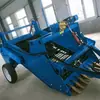 Pequena máquina de recolher pedras com quadro de coleta hidráulico, máquina de recolher pedras para manejo de campo, nova máquina peneiradora de pedras para limpeza de terreno