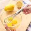 Batidor de Huevos de Acero Inoxidable Batidor Manual de Cocina Batidor Mezclador de Crema de Huevo Batidor Pequeño Mezclador de Huevos Mezclador Casero
