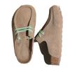 Nuevos Zapatos de Mujer Verano 2024 Zapatos Casuales Slip-On Versátiles Piel Genuina Suela Gruesa Corcho Boken Zapatos de Mujer