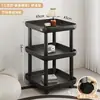 Mesa Auxiliar para Sofá, Mesa de Centro Móvil, Estante de Almacenamiento, Mesita de Noche para Dormitorio, Mini Gabinete Auxiliar de Moda para Apartamentos Pequeños