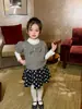 Ropa Infantil Winnie Fruit Colección Otoño 2026 Ropa Infantil Estilo Dulce para Niñas Chaleco de Punto con Lazo Chaleco de Lana