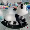 Balanço Inflável Trampolim Piscina de Bolinhas Parque Aquático Espessado Área de Brincadeiras Interna Macia Brinquedos Universais para Água e Terra