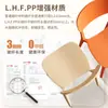 Silla de Comedor de Plástico Engrosada Wwxm484 Taburete Moderno Simple con Respaldo Silla para Mesa de Comedor Nórdica para el Hogar Cómoda para Sentarse Largo