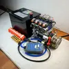 Unidade de Potência Hidráulica Montada Estação de Bombeamento Hidráulico Unidirecional Bidirecional Plataforma Elevatória Elétrica com Controle Remoto Industrial Sem Fio