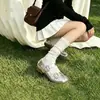 Zapatos Mary Jane 2026 verano para mujer, nuevo estilo francés que aumenta la altura, mocasines populares versátiles para falda, zapatos de vestir para mujer