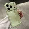 Adequado para transformar instantaneamente em um iPhone 17 Pro Max com um design de urso 3D com gradiente de cristal tipo pele, capa macia e rígida para iPhone, personalização UV