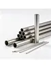 Tubo de Acero Inoxidable 304 Tubo Capilar Tubo Hueco Tubo de Pared Delgada Tubo Soldado de Pared Delgada Tubo Sin Costura 316 Tubo Redondo Tubo de Pared Gruesa Corte Láser