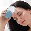 El más vendido de Amazon Cubo de hielo facial Masajeador de silicona Cubo de hielo portátil Cuidado para tensar los poros faciales Molde de compresa de hielo