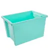 Cesta de Ayuda Didáctica para Jardín de Infancia Cesta de Almacenamiento de Plástico Multicolor Familiar Caja Organizadora de Bloques de Construcción Caja de Almacenamiento Apilable Caja de Almacenamiento de Juguetes