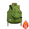 Mochila de Otoño e Invierno Chaleco Reversible para Hombres y Mujeres, Chaleco Reversible, Chaqueta Chaleco Cálida, Chaqueta de Pan