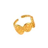 Anillo Popular Transfronterizo de Acero de Titanio con Carcasa Diseño de Nicho Nuevo Anillo de Acero Inoxidable para Mujer Nicho de Gama Alta Venta al por Mayor