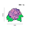 Broche de Flor Rosa para Planta Regalo del Día de San Valentín Insignia de Margarita Blanca de Dibujos Animados Accesorios para Ropa Medalla