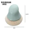 Escova de panela com cabo longo colorida para limpeza de cozinha, descontaminação, não machuca a panela, escova de lavar louça doméstica, não solta cerdas, escova de lavar louça com cabo curto