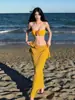 Traje de baño para mujer, Vestido largo de vacaciones, Traje de baño para aguas termales estilo sudeste asiático, Traje de baño de alta gama, Traje de baño bikini, Traje de baño sexy de nuevo estilo
