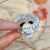 Sanrio nuevo anillo para el cabello de dibujos animados línea telefónica pequeña banda de goma ins lindo dulce niña cuerda para el cabello tocado