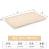Bandeja Xiangyuanmei Plato Rectangular de Plástico Bandeja para Pan Taza de Almacenamiento para Artículos de Tocador Comerciales Plato para Servir