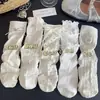 Meias Jk com Laço para Mulheres, Meia-Calça, Renda Fina de Verão, Estilo Doce Branco, Meias Jovens de Meia-Calça
