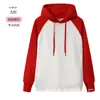 Moletom com Capuz Raglan 400g para Homens, Estilo Outono e Inverno, Moletom com Capuz Raglan Solto Versátil e Moderno para Homens e Mulheres