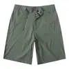 Pantalones cortos casuales de verano para hombre, ligeros, de secado rápido, para deportes al aire libre, senderismo, seda de hielo, longitud media, transpirables, con cremallera, modernos
