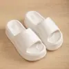 Pantuflas de Verano para Mujer para Uso en Exteriores 7.0cm EVA Pantuflas Frescas para Viajar Suela Gruesa Aumentadoras de Altura Pantuflas para el Hogar y el Interior para Mujer