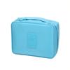 Bolsa de cosméticos estilo coreano, bolsa de lavagem de grande capacidade, bolsa de viagem portátil com zíper bidirecional, bolsa de armazenamento de cosméticos portátil