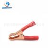 Pinza de Batería de Coche 30A Pinza de Cocodrilo Roja y Negra Pinza Galvanizada de Cobre Plateado Aislada Pinza de Prueba de Arranque de Batería